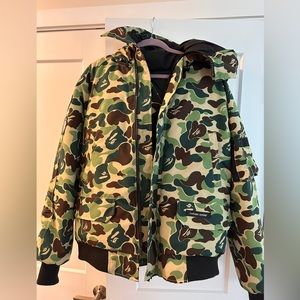 Bape x Canada Goose x Concepts chilliwack bomber *RARE*